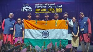 In Physics Olympiad. India's golden triumph again in 2026.