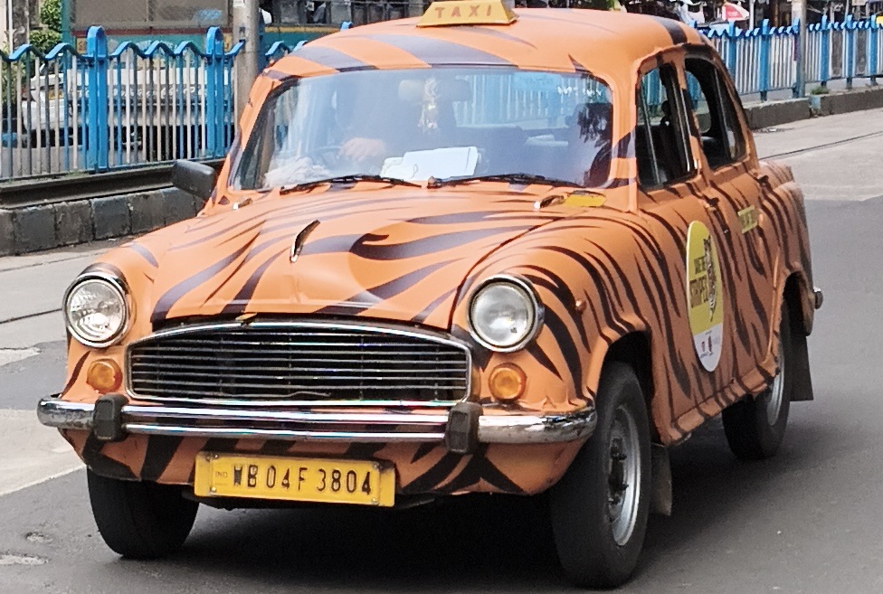 THE ICONIC YELLOW AMBASSADOR TAXI